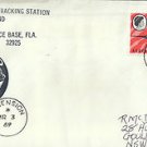 CV0140ryt Apollo 9 dated 2MAR 1969 Devil's Ashpit Tracking Station Cover