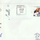 CV0108ryt Apollo 9 dated 5Mar1969 Stadan Facility Tracking Station Aust Cover
