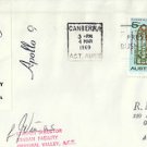 CV0107ryt Apollo 9 dated 4Mar1969 Stadan Facility Tracking Station Aust Cover