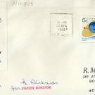 CV0087ryt Nimbus dated 26APR1969 Stadan Facility Australia Signed Space Cover
