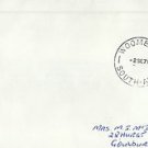 CV0091ryt Black Arrow Rocket Launch 2SPE1970 pmk Woomera Australia Space Cover