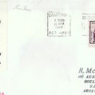 CV0056ryt Nimbus dated 15APR1969 Stadan Facility Australia Signed Space Cover