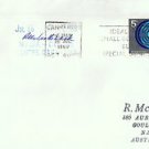 CV0038ryt Apollo 11 dated 16JUL1969 NASA Comm Centre Canberra Australia Cover