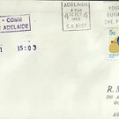 CV0197ryt Apollo 7 dated 11OCT1968 NASA Comm Centre Adelaide Australia Cover
