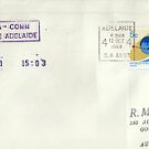 CV0159ryt Apollo 7 dated 11OCT1968 NASA Comm Centre Adelaide Australia Cover