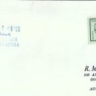 CV0010ryt Apollo 10 dated 18MAY1969 NASA Comm Centre Canberra Australia Cover