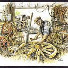 A1198 Art The Wheelwright & Carpenter postcard