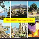 B0377cgt Australia Gen Capital Cities postcard