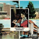 C0352pac UK Swansea Multiview postcard