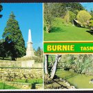 A1741 Australia T Burnie Multiview War Memorial postcard