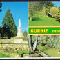 A1741 Australia T Burnie Multiview War Memorial postcard