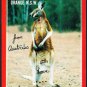 B0359 Animals Kangaroo Australia Orange Greetings postcard