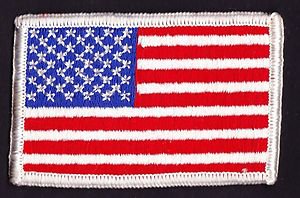 P0066 USA Flag Cloth Patch