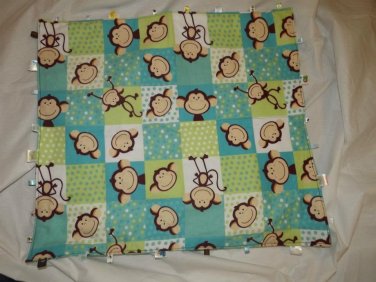 Silly Monkey Tag Blankets