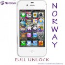 Factory Unlock your Iphone 3G / 3GS / 4 / 4S ( Netcom Norway ) 2days