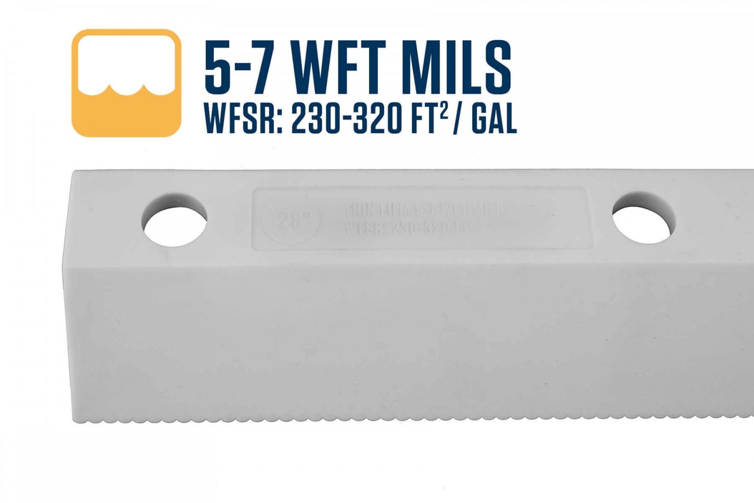 18" Easy Squeege 5-7 mil blade