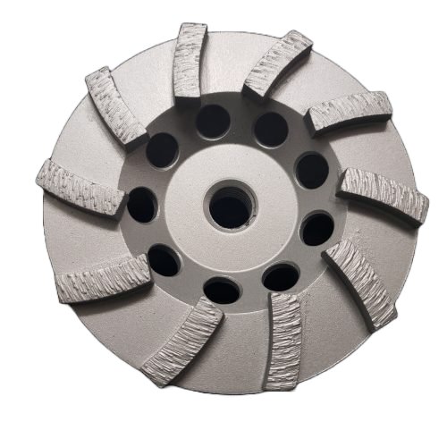 4.5" Turbo cupwheel - 9 segment - 5/8-11 threaded