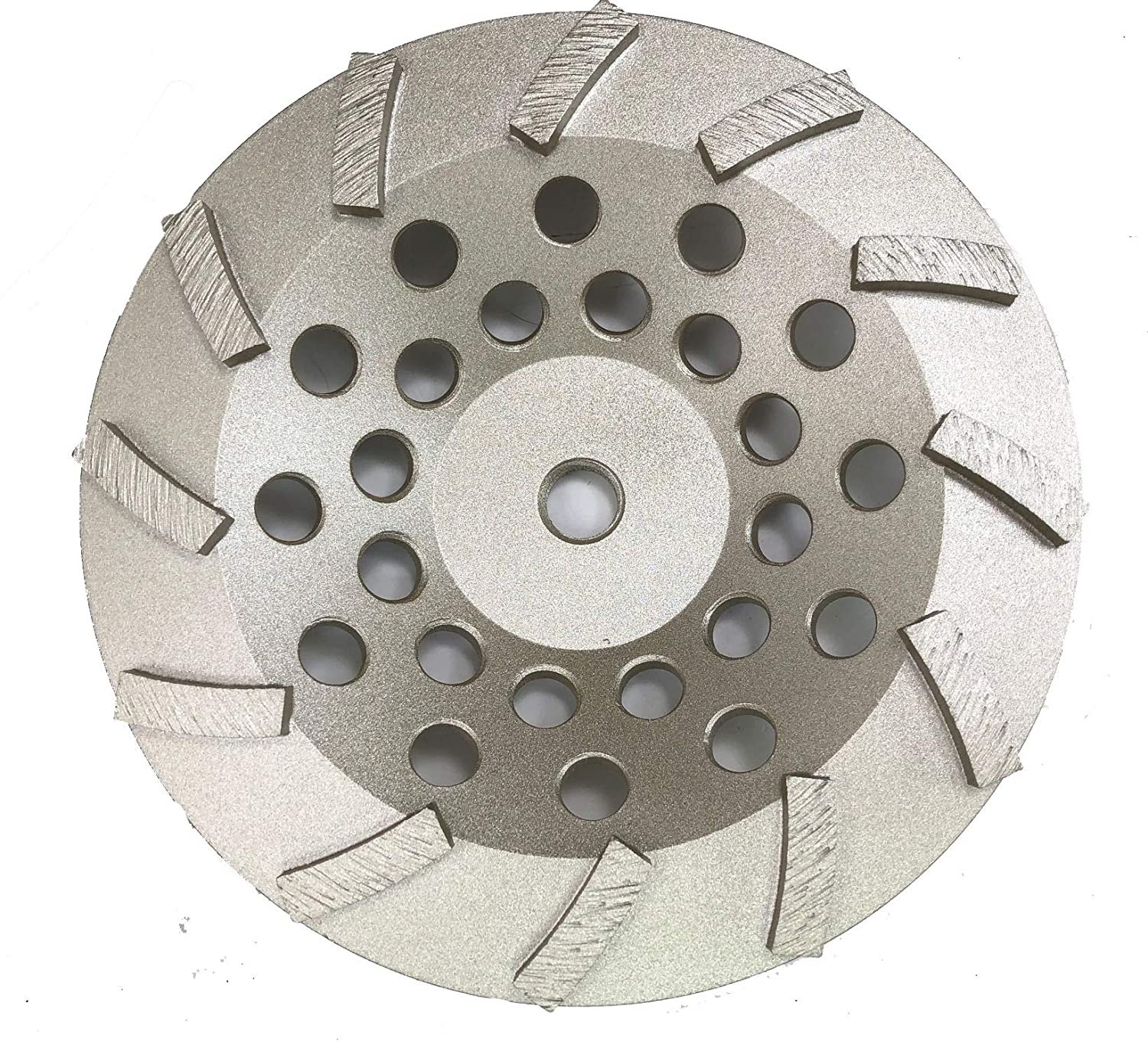7" 12 Segment Turbo style cupwheel - 5/8 - 11 threaded