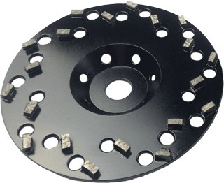 7" SPIKE segment cupwheel - 5/8 - 7/8