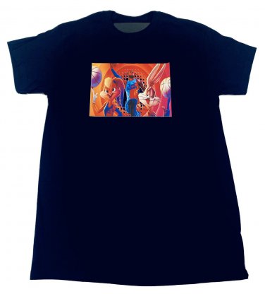 Brand New Space Jam 2 Black T-Shirt S M L XL