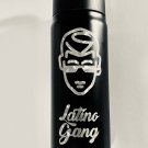 Bad Bunny 18oz Stainless Steel Vacuum Water Bottle Black Silver Latino Gang