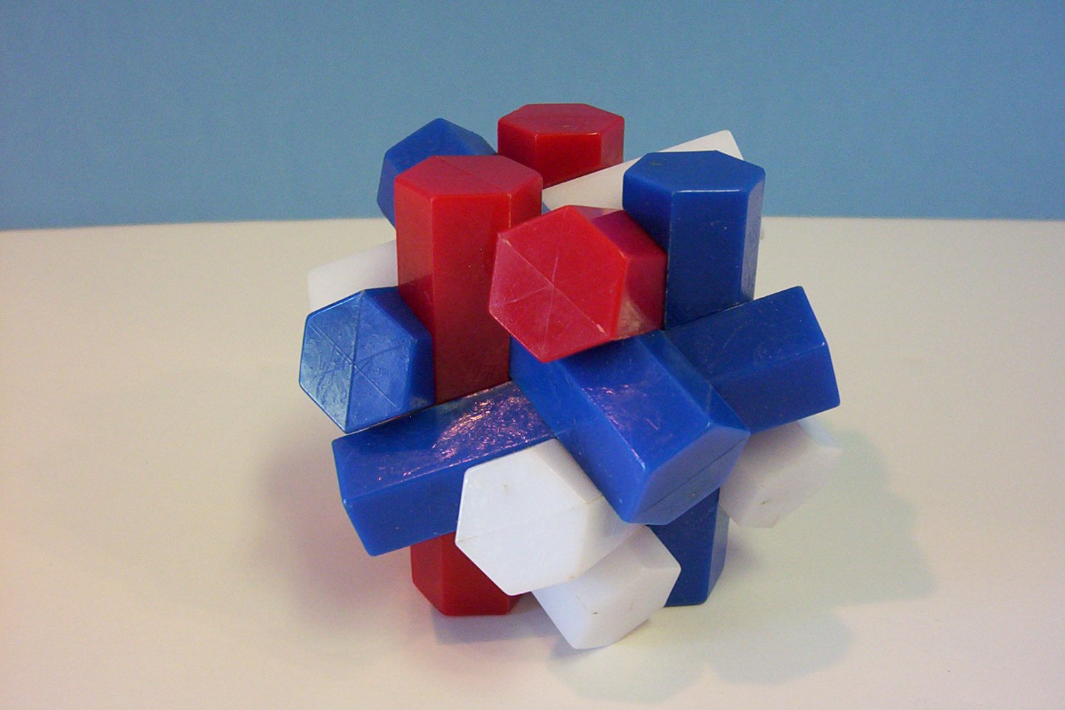 Rare Vintage 3 Dimensional 3D 3M Hectix Acrylic Puzzle Sculpture Game