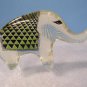 Abraham Palatnik Green ELEPHANT Lucite Acrylic Sculpture Figurine PAL 286