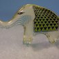 Abraham Palatnik Green ELEPHANT Lucite Acrylic Sculpture Figurine PAL 286