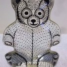 VTG Abraham Palatnik Lucite Acrylic Teddy Bear Sculpture Figurine 2725