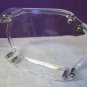 Vintage Dorothy Thorpe Mid Century Modern Lucite Acrylic Chrome Cocktail Vanity Tray 2775