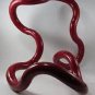 AUTHENTIC RARE NOS Large Vintage 1982 Modern Tangle Sculpture Toy Museum Zawitz Red or Black