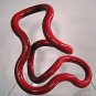 AUTHENTIC RARE NOS Large Vintage 1982 Modern Tangle Sculpture Toy Museum Zawitz Red or Black