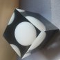 Vintage Op Art Lucite Acrylic Kinetic Sculpture Cube Enzo Mari Space Age 2657