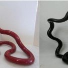 AUTHENTIC RARE NOS Large Vintage 1982 Modern Tangle Sculpture Toy Museum Zawitz Red or Black