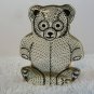 VTG Abraham Palatnik Lucite Acrylic Teddy Bear Sculpture Figurine 2725
