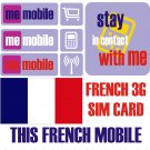 IPAD 3G MICRO SIM CARD FOR FRANCE/ LA FRANCHMOBILE