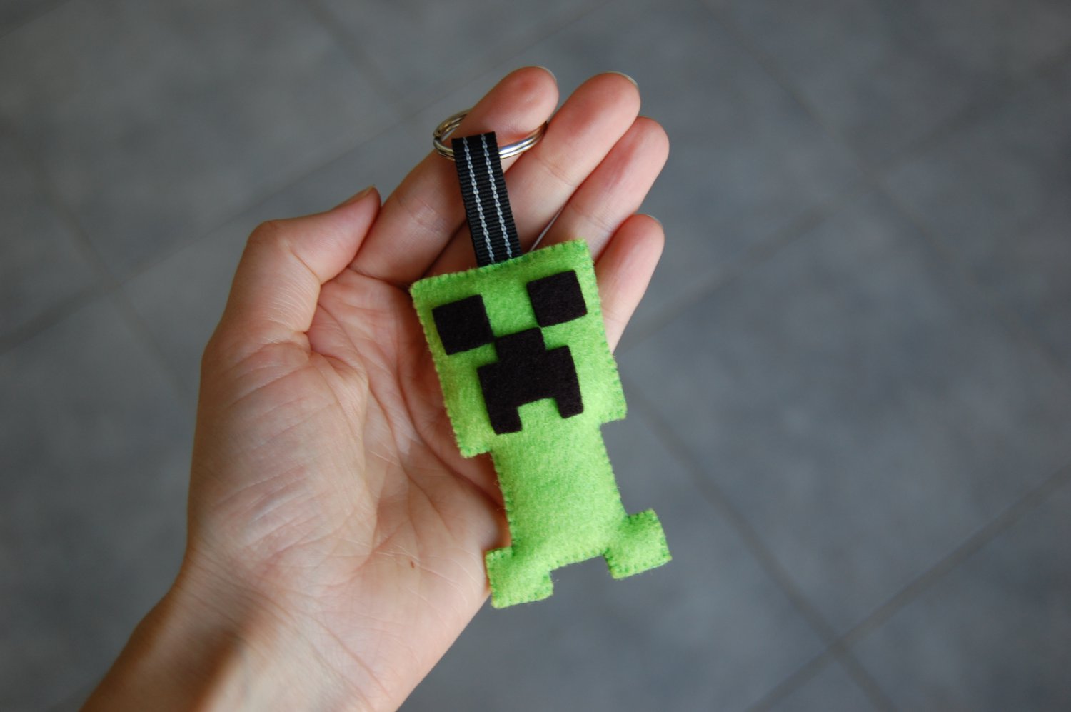minecraft plush keychain