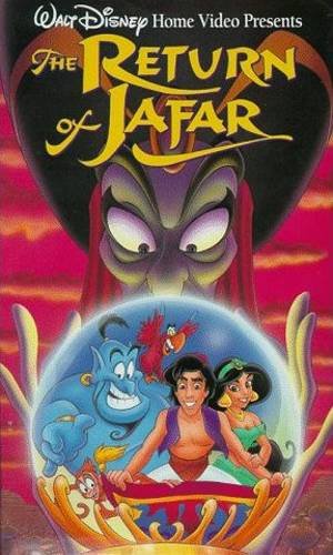 THE RETURN OF JAFAR - Walt Disney Home Video Presents (1994) - VHS