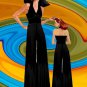 Palazzo Pant Halter Jumpsuit Made To Measurement