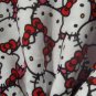 Medium Valentine's Day "Hello Kitty Faces" 7" x 10" Fashion Hair Bow w/snapclip