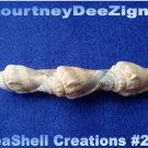 Nautical Seashell French Barrette #262 Handmade Hair, Shirt or Scarf Clip