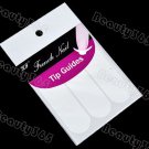 Hot Selling 3 Packs/lot Nail Art Tips Form Fringe One Style Guides Nail Sticker DIY Stencil