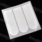 Hot Selling 3 Packs/lot Nail Art Tips Form Fringe One Style Guides Nail Sticker DIY Stencil