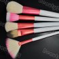 Free Shipping 20 Pcs Cosmetic Makeup Brush Set With Pink Bag