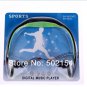 Green Wireless Headset Style Sport MP3 Player, TF Card MP3 Player, Digital Music Player