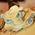 Pottery and porcelain enamel bone porcelain coffee cup tea cup gift 3pcs/set free shipping