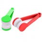 Mini Microfiber Glasses Eyeglasses Cleaner Cleaning Clip 3pcs(Random Color)