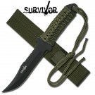 Full Tang Serrated Survival Knife