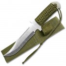 Full Tang Damascus Survival Knife
