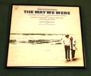 Framed Vintage Record Album  - The Way We Were - original soundtrack  0009